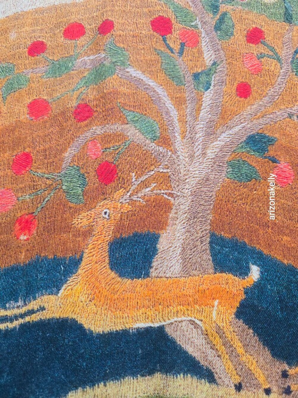 NWT The Met Modal Cashmere Scarf American Folk Art Museum - Picture 13 of 15
